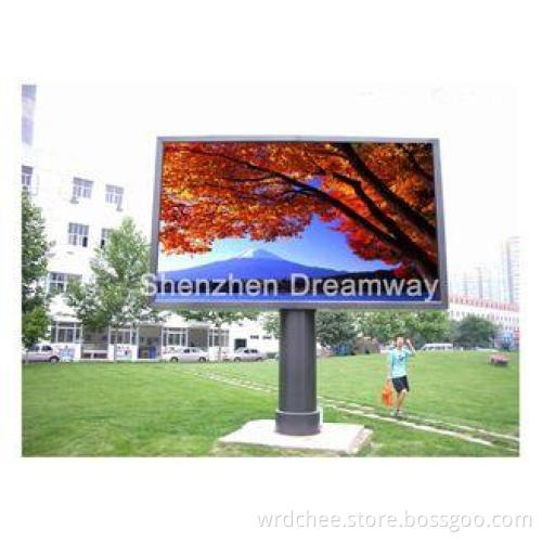 Epistar P10 Outdoor Advertising LED Display MBI5024 IC DIP3